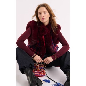 Wild Aspen Bolero Red Γιλέκο