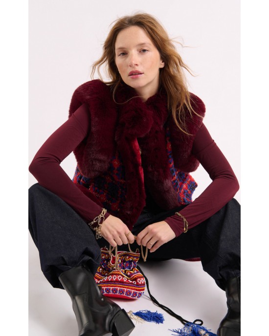 Wild Aspen Bolero Red Γιλέκο