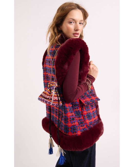 Wild Aspen Bolero Red Γιλέκο