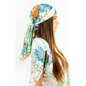 Wild Bahia White Medium Μαντήλι