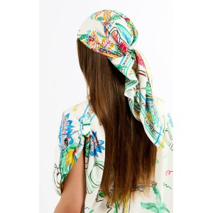 Wild Bahia White Medium Μαντήλι