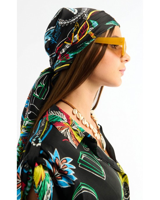 Wild Bahia Black Medium Μαντήλι