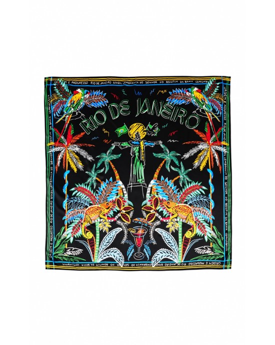 Wild Bahia Black Medium Μαντήλι