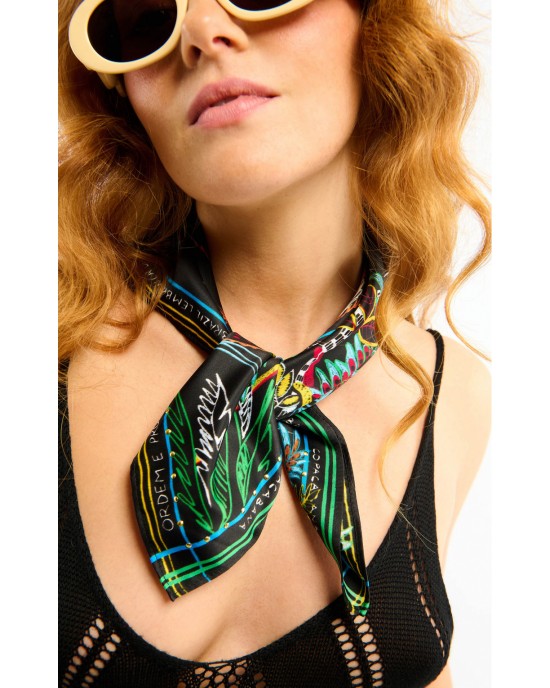 Wild Bahia Black Mini Μαντήλι