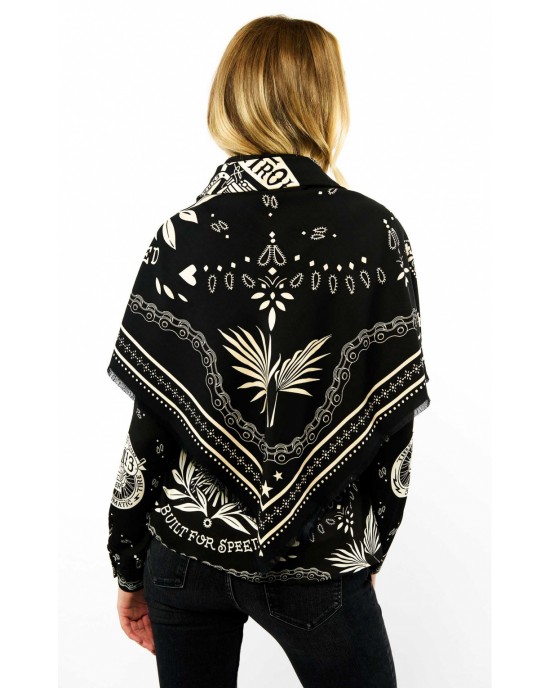 Wild Bandana Grand Black Μαντήλι Wild Bandana Grand Black Μαντήλι