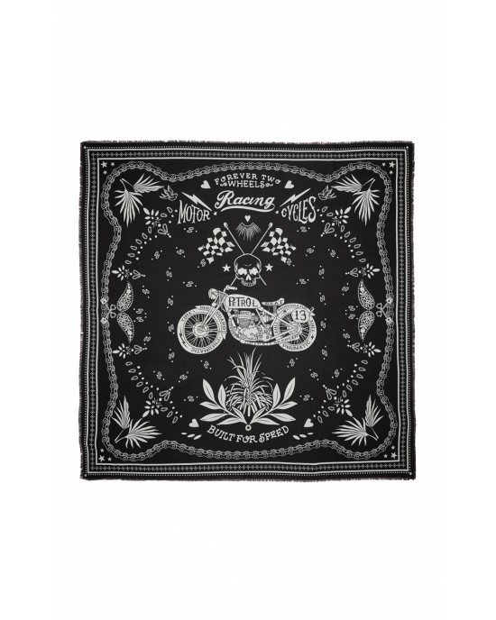Wild Bandana Grand Black Μαντήλι Wild Bandana Grand Black Μαντήλι