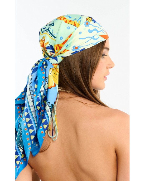 Wild Bandidas Blue Medium Μαντήλι