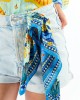 Wild Bandidas Blue Mini Μαντήλι