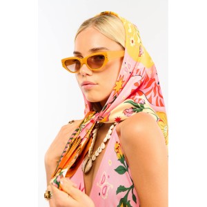 Wild Bandidas Pink Mini Μαντήλι