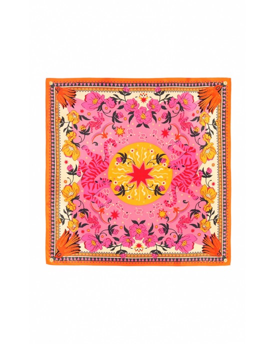 Wild Bandidas Pink Mini Μαντήλι