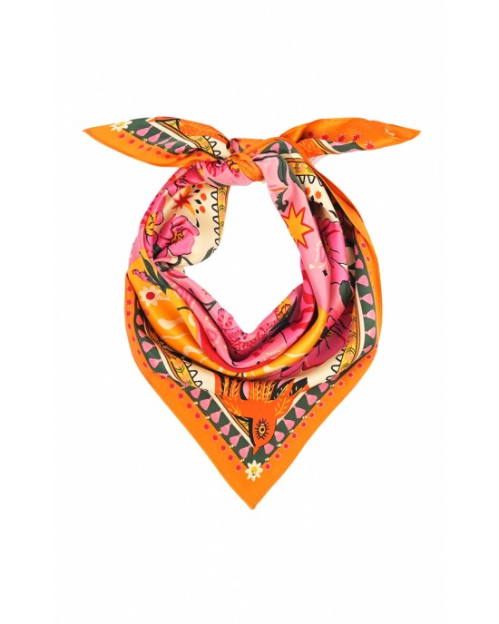 Wild Bandidas Pink Mini Μαντήλι