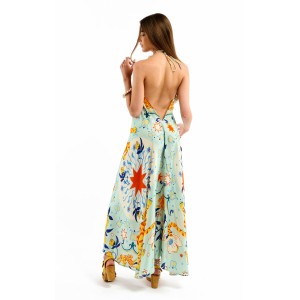 Wild Bandidas Voila Blue Φόρεμα