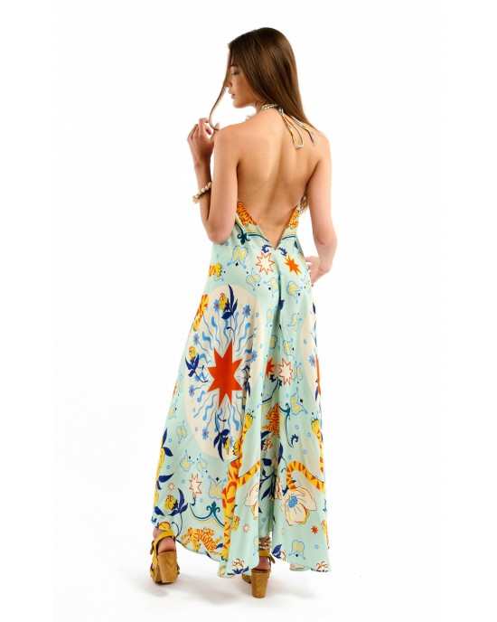 Wild Bandidas Voila Blue Φόρεμα