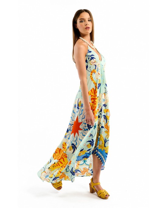 Wild Bandidas Voila Blue Φόρεμα