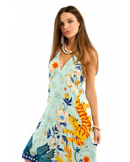 Wild Bandidas Voila Blue Φόρεμα