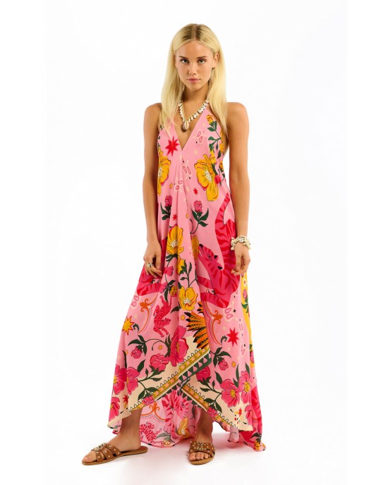 Wild Bandidas Voila Pink Φόρεμα