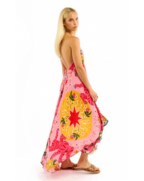 Wild Bandidas Voila Pink Φόρεμα