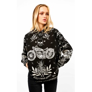 Wild Bonaventure Bandana Black Πουκάμισο Wild Bonaventure Bandana Black Πουκάμισο
