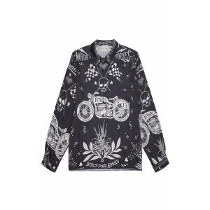 Wild Bonaventure Bandana Black Πουκάμισο