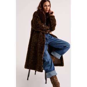 Wild Coleen Manteaux Brown Παλτό