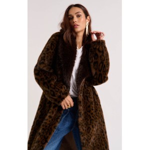 Wild Coleen Manteaux Brown Παλτό