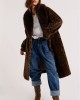 Wild Coleen Manteaux Brown Παλτό