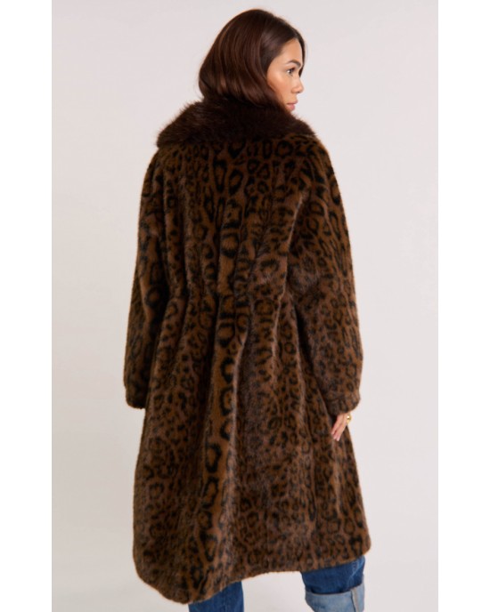 Wild Coleen Manteaux Brown Παλτό