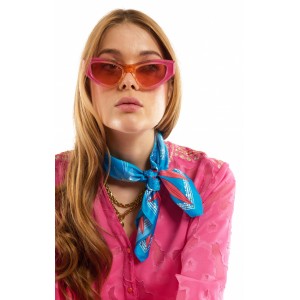 Wild Paris Comete Blue Mini Μαντήλι