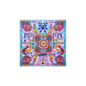 Wild Enchantered Blue Big Μαντήλι