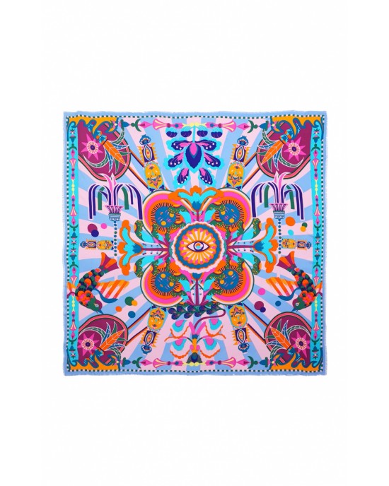 Wild Enchantered Blue Big Μαντήλι