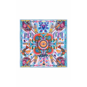 Wild Enchantered Blue Mini Μαντήλι