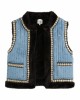 Wild Isco Blue Bolero Γιλέκο