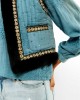 Wild Isco Blue Bolero Γιλέκο