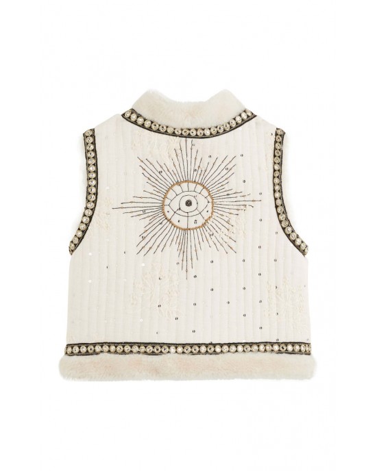 Wild Isco Bollero White Γιλέκο