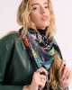 Wild Jardin D’Hiver Black Medium Μαντήλι