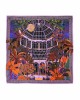 Wild Jardin D’Hiver Violet Medium Μαντήλι