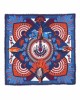 Wild Machu Pichu Blue Big Μαντήλι