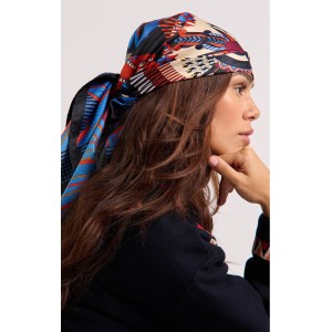 Wild Machu Pichu Blue Medium Μαντήλι