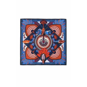 Wild Machu Pichu Blue Medium Μαντήλι
