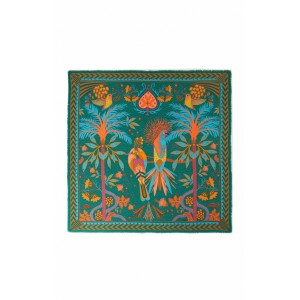 Wild Paris Magic India Green Big Μαντήλι