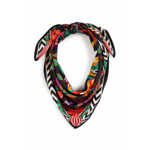 Wild Paris Magic India Black Medium Μαντήλι