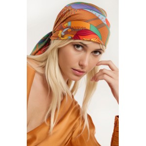 Wild Paris Magic India Terracotta Medium Μαντήλι