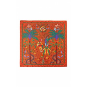 Wild Paris Magic India Terracotta Medium Μαντήλι