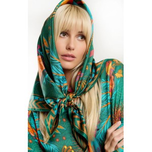 Wild Paris Magic India Green Medium Μαντήλι