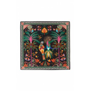 Wild Paris Magic India Black Mini Μαντήλι