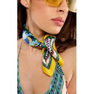 Wild Paris Sicily Blue Mini Μαντήλι