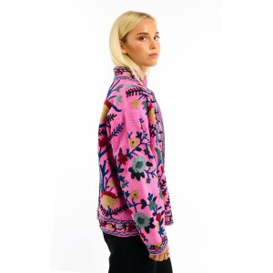 Wild Tiger Veste Pink Τζάκετ