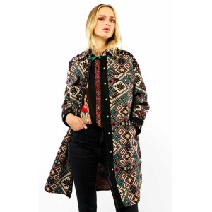 Wild Zorra Manteau Multicolor Παλτό