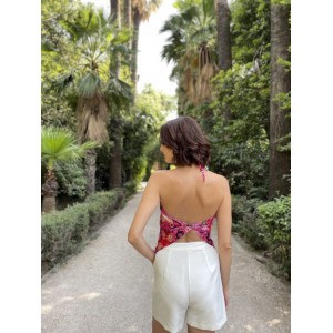 Zografos Concept Karpathos Satin Top Ροζ