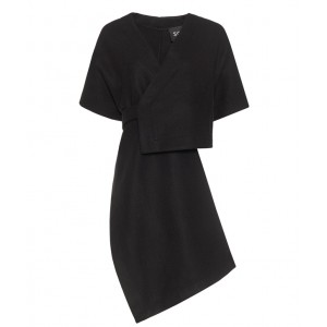 Zoya Asymmetric Shortsleeve Belted Short Black Παλτό/Κάπα Zoya Asymmetric Shortsleeve Belted Short Black Παλτό/Κάπα